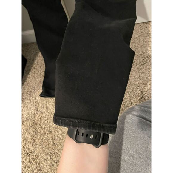 a.n.a a new approach Mid-Rise Black Jeggings - Size 10 - Picture 3 of 4